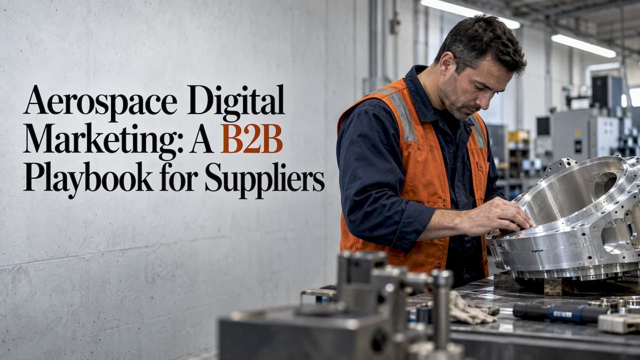 Aerospace Digital Marketing: A B2B Playbook for Suppliers